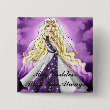 La déesse de mai vous bénissent bouton