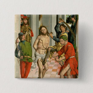 Badge Carré 5 Cm La flagellation