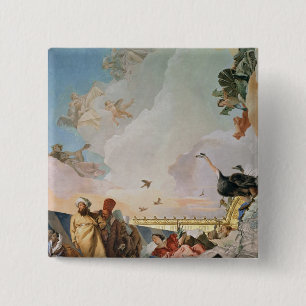 Badge Carré 5 Cm La gloire de l'Espagne III