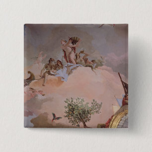 Badge Carré 5 Cm La gloire de l'Espagne IV