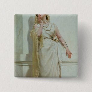 Badge Carré 5 Cm La jeune jeune mariée, 1883