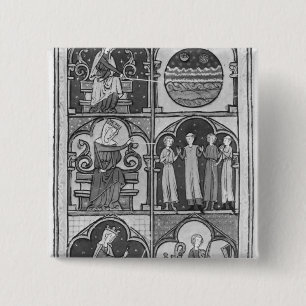 Badge Carré 5 Cm La la Somme le Roi', par Lambert le Petit, 1311