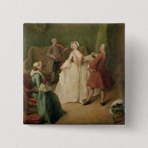 Badge Carré 5 Cm La leçon de danse