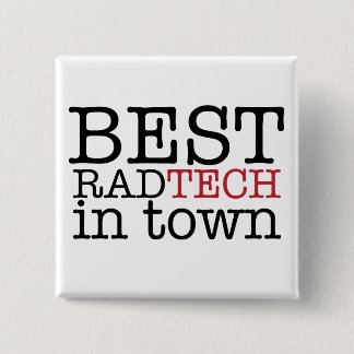 Badge Carré 5 Cm La meilleure technologie de rad dans le bouton de