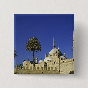 Badge Carré 5 Cm La mosquée de Muhammad Ali à la Citadelle, aussi 2