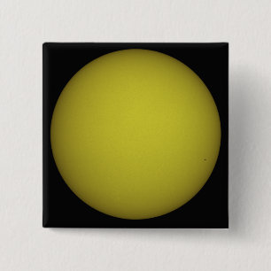 Badge Carré 5 Cm La navette spatiale l'Atlantide est vue en