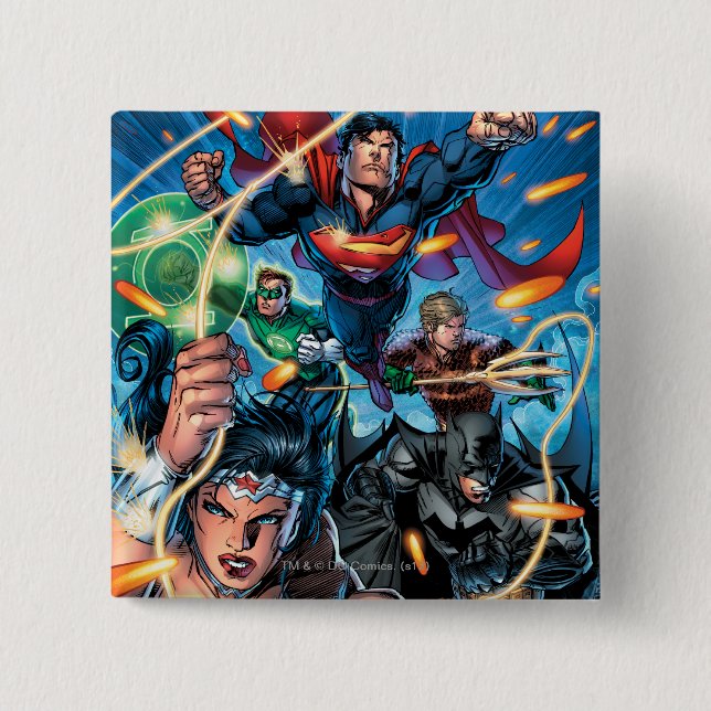 Badge Carré 5 Cm La nouvelle couverture 52 #4 (Devant)