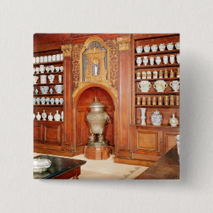 Badge Carré 5 Cm La pharmacie de l'hôpital de Saint-Jean