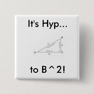 Badge Carré 5 Cm la pinte 1, c'est Hyp… à B^2 !