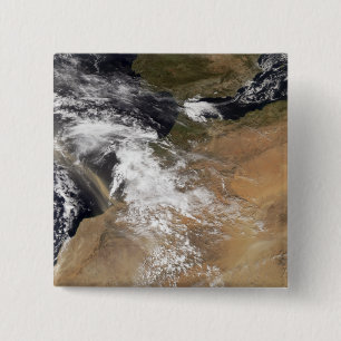 Badge Carré 5 Cm La poussière plumes outre de la côte marocaine