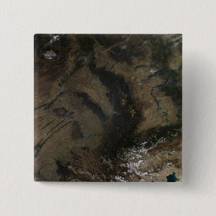 Badge Carré 5 Cm La Russie centrale du sud