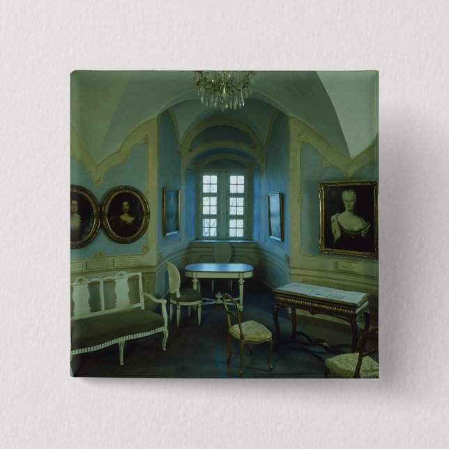 Badge Carré 5 Cm La salle de Cosel, Burg Stolpen, c.1100 (Devant)