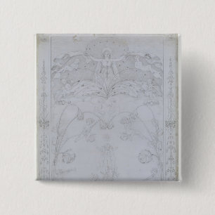 Badge Carré 5 Cm La soirée, 1803