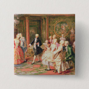 Badge Carré 5 Cm La valse