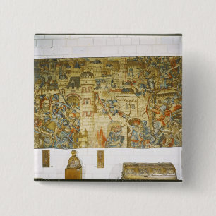 Badge Carré 5 Cm La vengeance de Notre-Seigneur