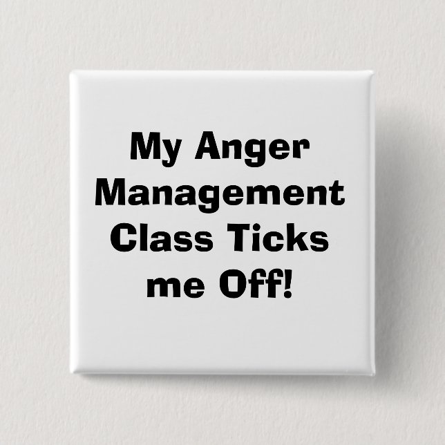 Badge Carré 5 Cm la vie (Devant)