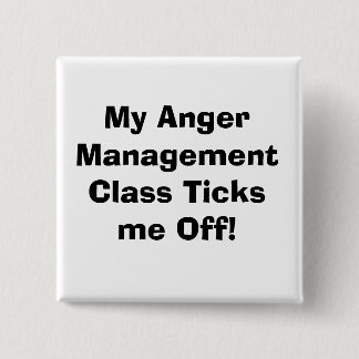 Badge Carré 5 Cm la vie