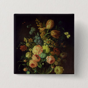 Badge Carré 5 Cm La vie toujours 2