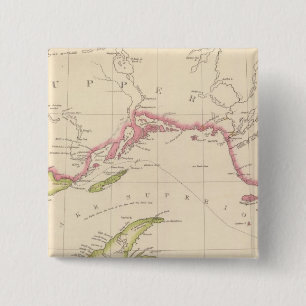 Badge Carré 5 Cm Lac Supérieur