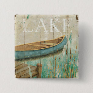 Badge Carré 5 Cm Lac vintage