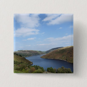 BADGE CARRÉ 5 CM LACS