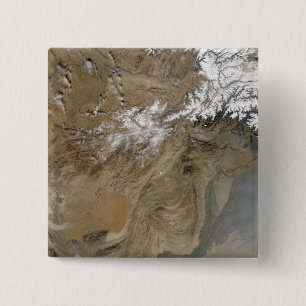 Badge Carré 5 Cm L'Afghanistan