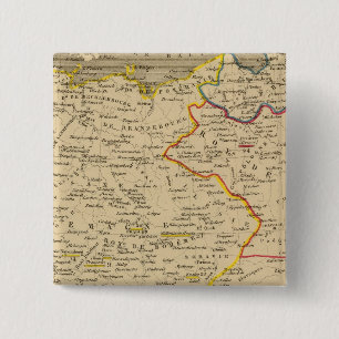 Badge Carré 5 Cm L'Allemagne 1373 a 1437