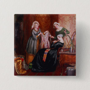 Badge Carré 5 Cm Lancement outre de ses mauvaises herbes