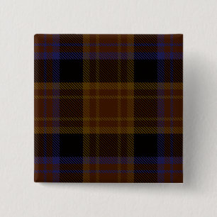 Badge Carré 5 Cm Laois County Irish Tartan