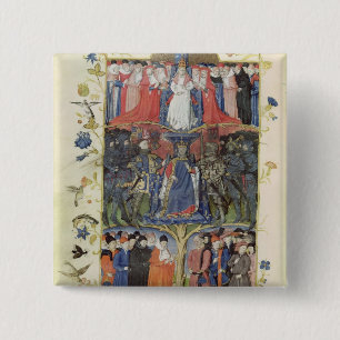 Badge Carré 5 Cm L'arbre des batailles