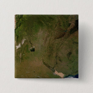 Badge Carré 5 Cm L'Argentine