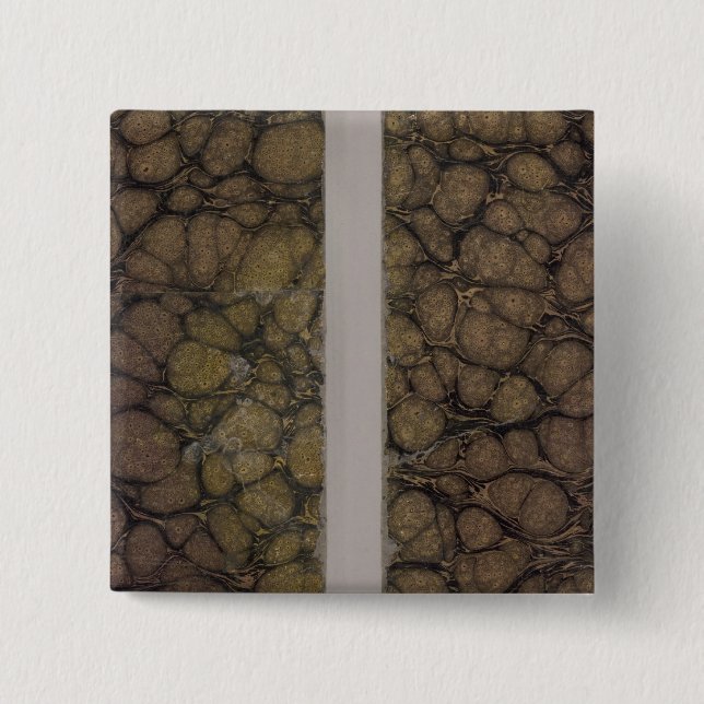 Badge Carré 5 Cm L'Atlas Classique Universe (Devant)