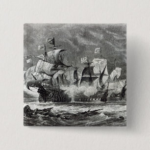 Badge Carré 5 Cm L'avant-garde, sous monsieur William Winter