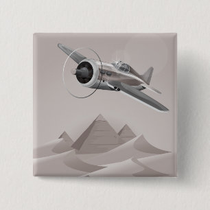 Badge Carré 5 Cm L'aventure égyptienne