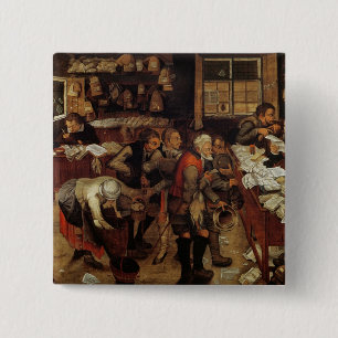 Badge Carré 5 Cm L'avocat de village, 1621