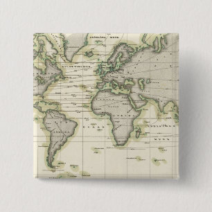 Badge Carré 5 Cm Le Baromètre moyen