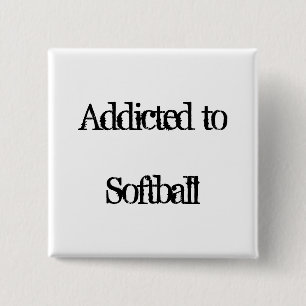 Badge Carré 5 Cm Le base-ball