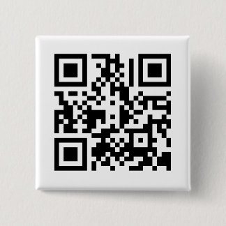 Badge Carré 5 Cm Le bouton du cube | en QR