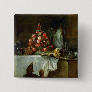 Badge Carré 5 Cm Le buffet, 1728