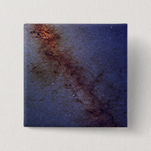 Badge Carré 5 Cm Le centre de notre galaxie de manière laiteuse