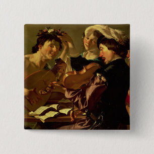 Badge Carré 5 Cm Le concert