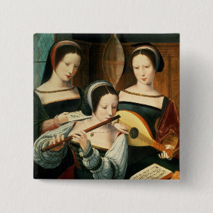 Badge Carré 5 Cm Le concert