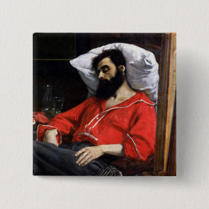 Badge Carré 5 Cm Le convalescent