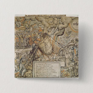 Badge Carré 5 Cm Le creuset de renversement