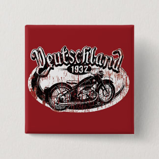 Badge Carré 5 Cm Le Deutschland Motowear