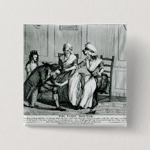 Badge Carré 5 Cm Le docteur de maïs, 1793