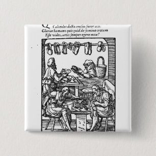 Badge Carré 5 Cm Le fabricant de chaussure