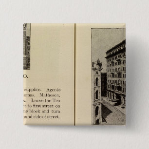 Badge Carré 5 Cm Le Garage d'Albany