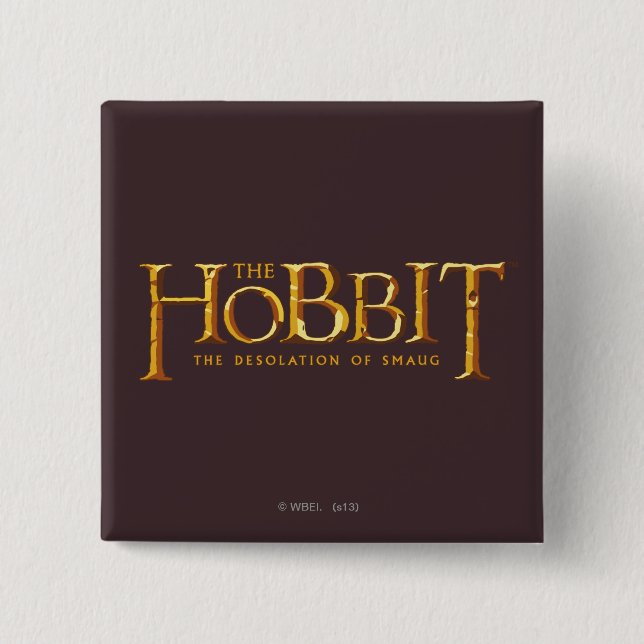 BADGE CARRÉ 5 CM LE HOBBIT™ (Devant)