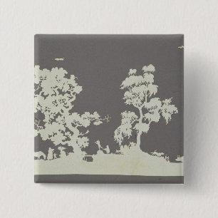 Badge Carré 5 Cm Le jour d'été